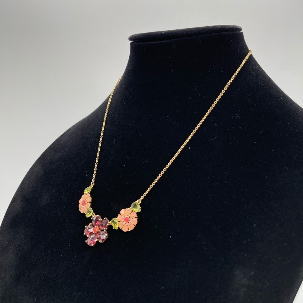 Kate Spade Crystal Flower Necklace - Picture 3 of 4